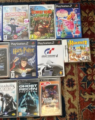 Lote de Videojuegos PS3, Wii, Nintendo DS