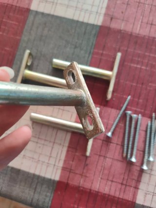 Estanterías de pared madera blancas