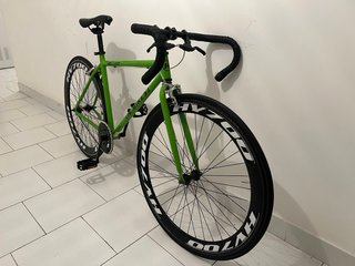 Bicicleta Fixie Verde