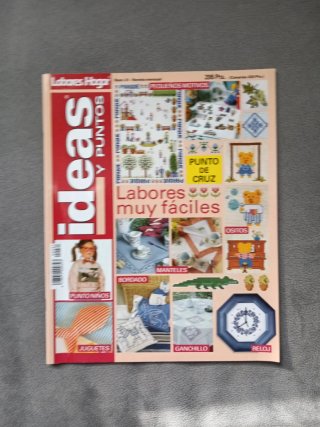 Revistas punto de cruz vintage