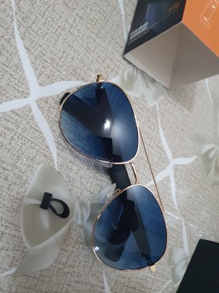Occhiali da sole blu a goccia bluetooth