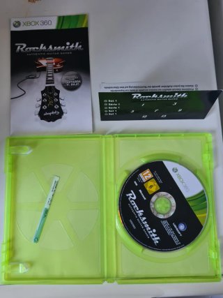 Rocksmith Authentic Guitar Games Xbox 360