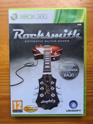 Rocksmith Authentic Guitar Games Xbox 360