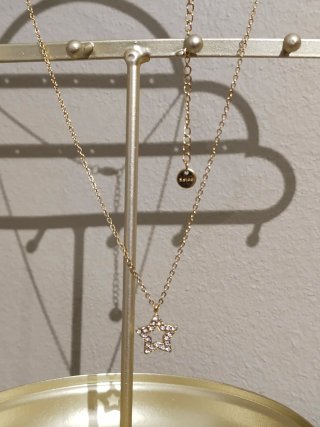 Collar Mira Mira acero inoxidable estrellita