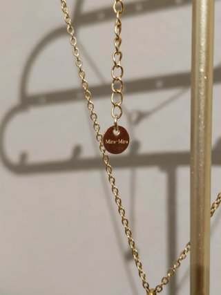 Collar Mira Mira acero inoxidable estrellita