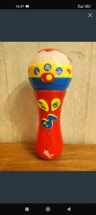 Micrófono infantil musical