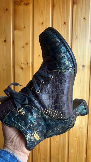 Botines Laura Vita Talla 39 Multicolor
