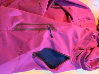Chaqueta senderismo mujer Quechua fucsia