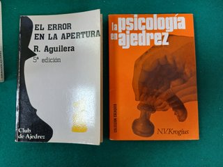 Lote Libros Profesionales de Ajedrez (Leer)