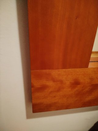 Espejo grande madera 135x135cm