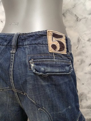Pantalón Vaquero Cargo Talla 40 Y2K