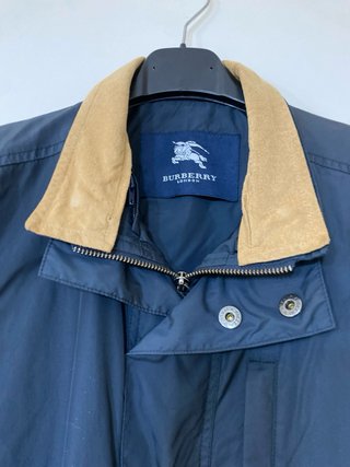 Giubbino Burberry Uomo Taglia 50 Blu