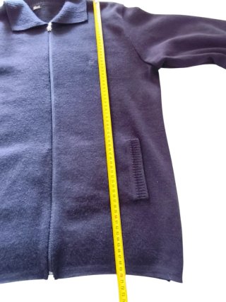 Cárdigan MANI Lana Virgen Cremallera XXL