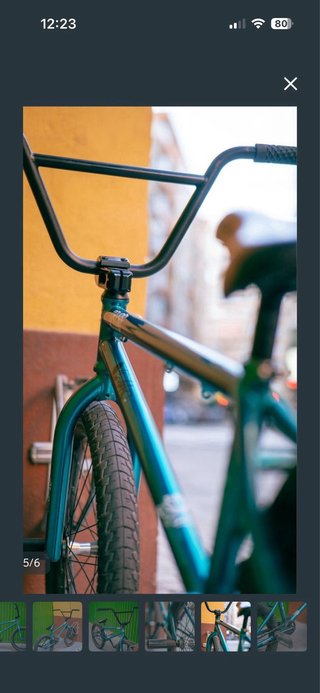 Bicicleta BMX azul