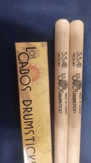 Baquetas Los Cabos 55AB Hickory
