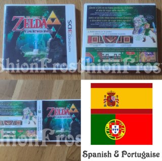 Caja Zelda: A Link Between Worlds 3DS