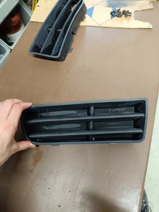 Par de Grelhas para-choques dianteiro vw golf IV m