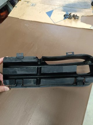 Par de Grelhas para-choques dianteiro vw golf IV m