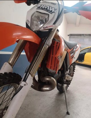 KTM 250 EXC 2011 Enduro Naranja/Blanca
