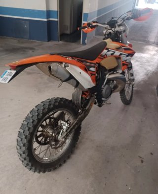 KTM 250 EXC 2011 Enduro Naranja/Blanca