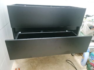 Mueble de baño negro  A ESTRENAR
