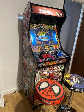 Máquina Arcade Personalizada Spider-Man