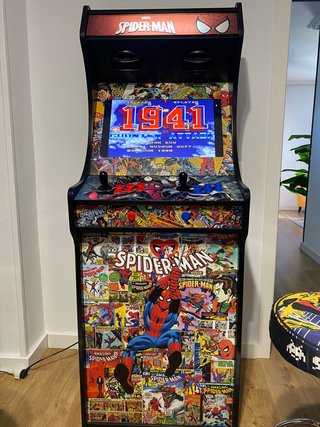 Máquina Arcade Personalizada Spider-Man