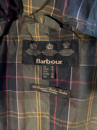 Chaqueta Barbour Marrón Talla 36