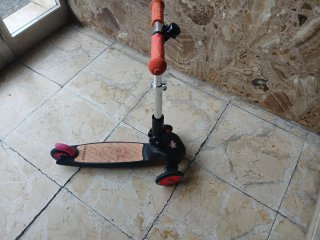 Patinete 3 ruedas infantil rosa