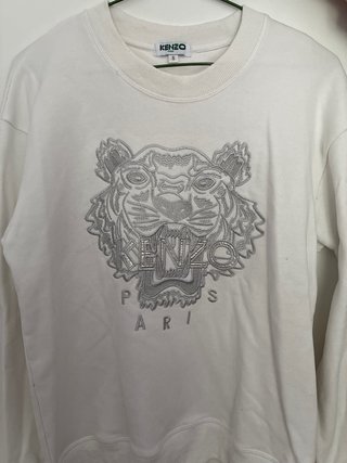 Sudadera Kenzo Blanca Talla S