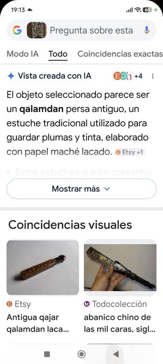 Qalamdan antiguo decorado
