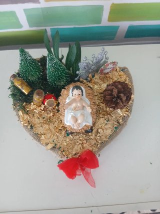 Centro de mesa Niño Jesús