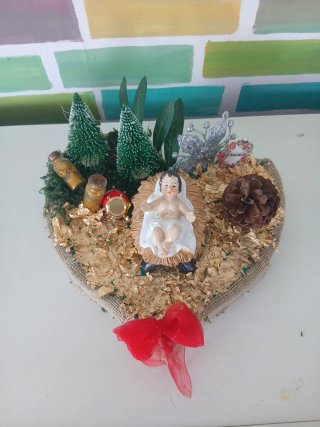 Centro de mesa Niño Jesús
