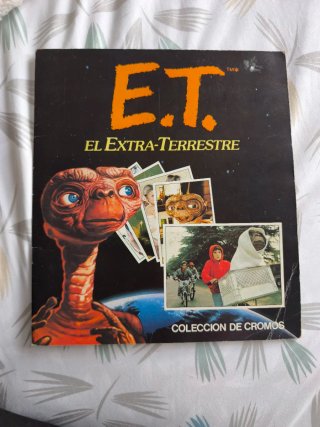 Álbum Cromos ET El Extra-Terrestre