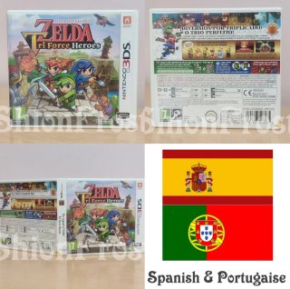 Caja The Legend of Zelda: Tri Force Heroes 3DS