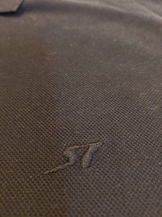 Polo Rifle Heritage cotone nero XL