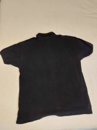 Polo Rifle Heritage cotone nero XL