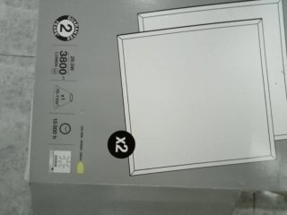 Panel LED Cuadrado Blanco