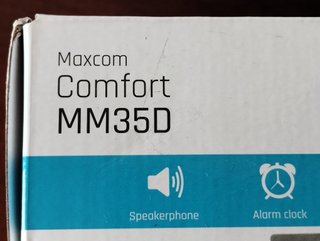 Telefone Sem Fios Maxcom Confort MM35D