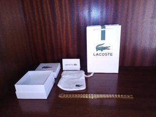 Pulsera Lacoste Dorada