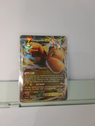 Carta Pokémon Dragonite EX 74/111