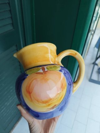 2 Carafe dipinte a mano