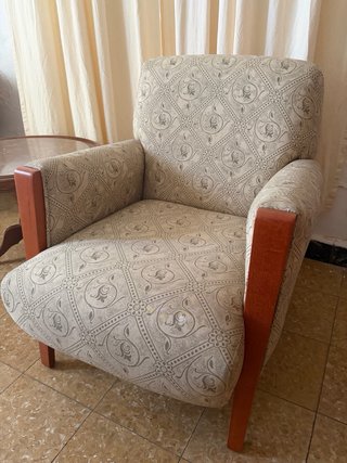 Sillón individual tapizado