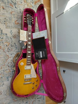 Gibson les Paul R9 Lemon Burst (vendo/cambio)