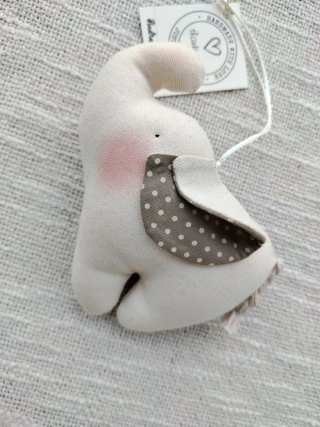Set 2 Elefantini Peluche Handmade