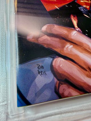 Comic USA Superman #36 Rod Reis Variant Soft Slab