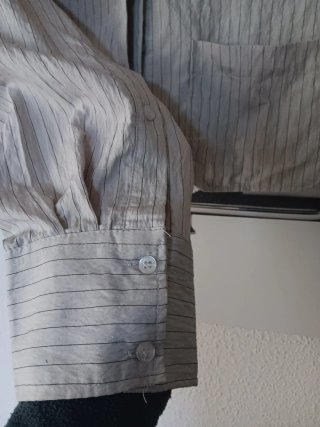 Camisa Zara Gris Talla S