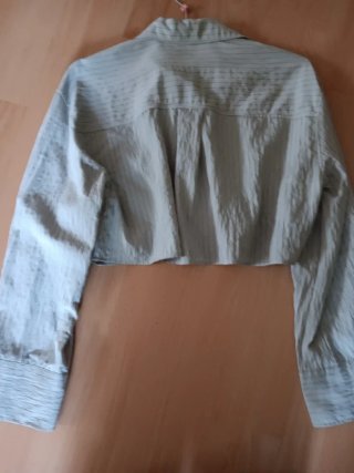 Camisa Zara Gris Talla S