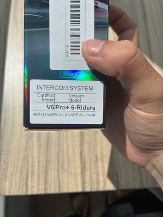 Intercomunicador Ejeas V6 Pro para Moto
