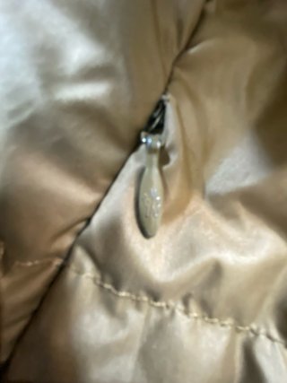 Moncler Piumino Donna Taglia 2 Marrone